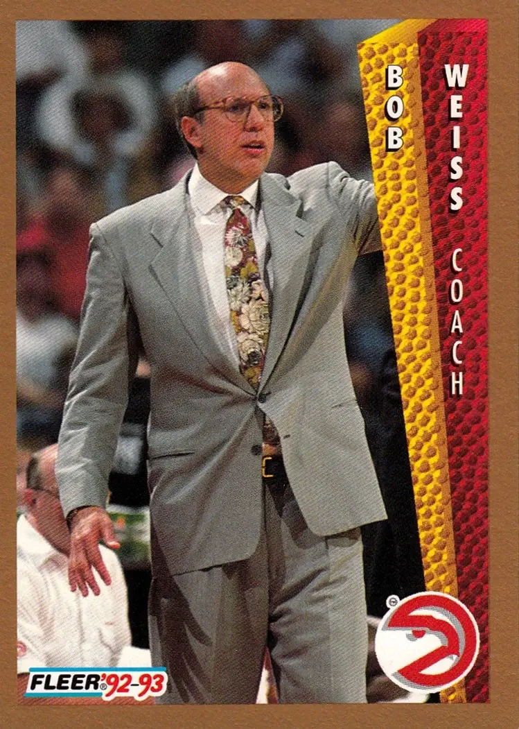 1992-93 Fleer #7 Bob Weiss