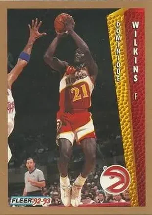 1992-93 Fleer #8 Dominique Wilkins