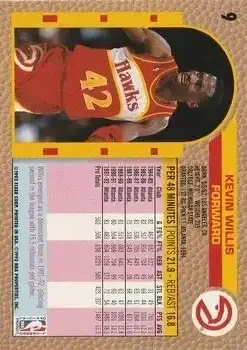 Back of Kevin Willis