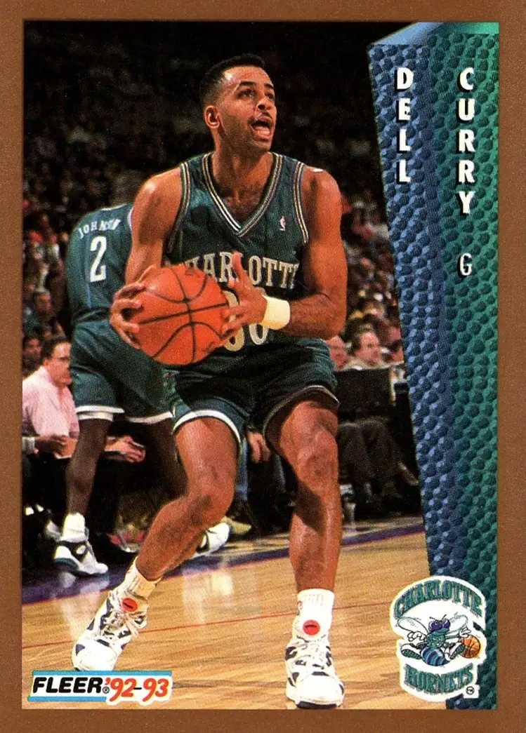 1992-93 Fleer #22 Dell Curry