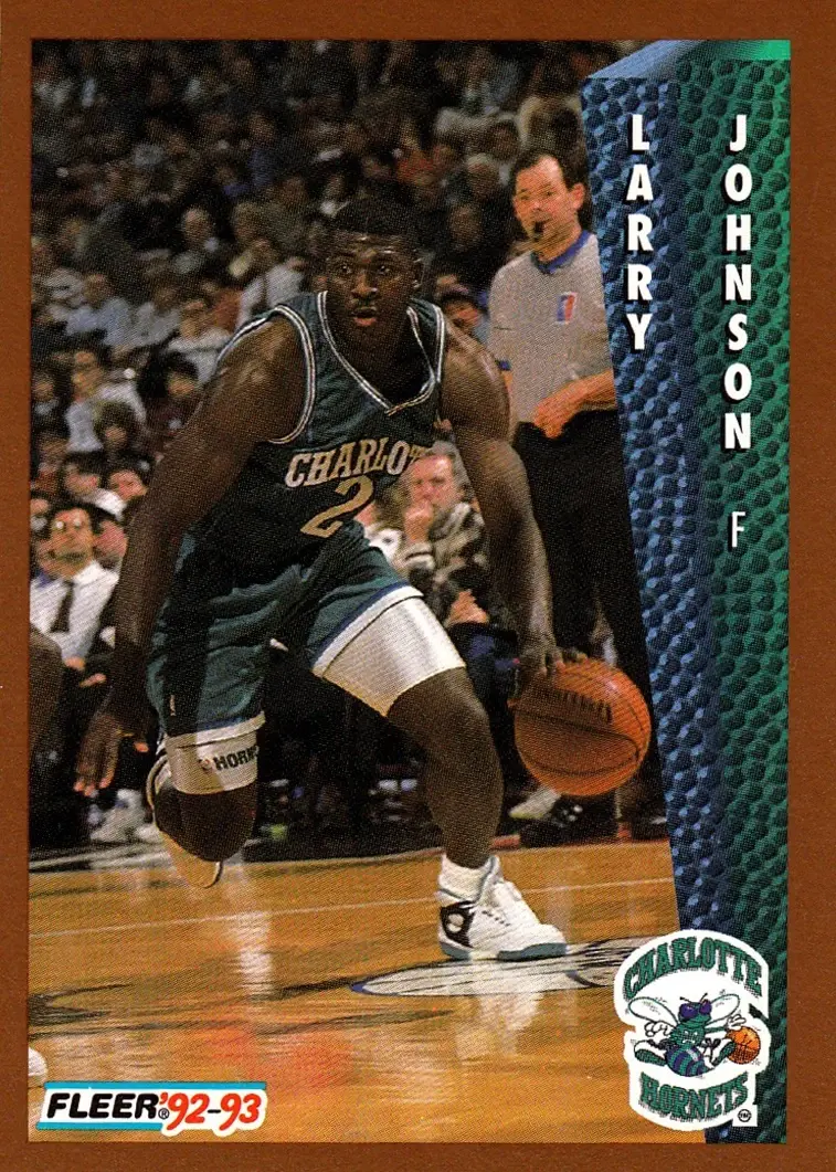 1992-93 Fleer #25 Larry Johnson