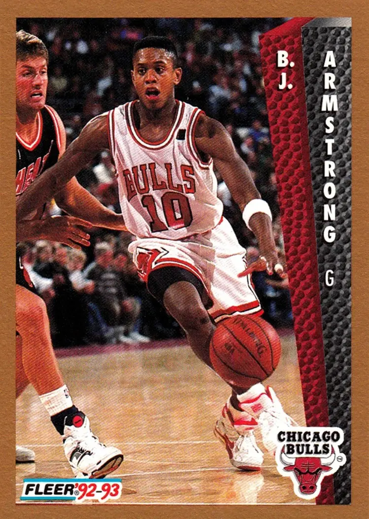 1992-93 Fleer #28 B.J. Armstrong