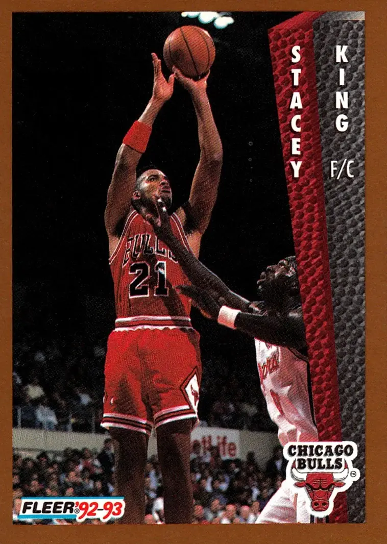 1992-93 Fleer #33 Stacey King