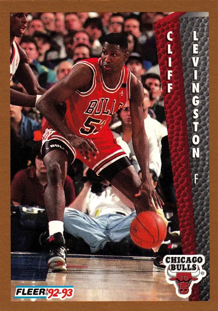 1992-93 Fleer #34 Cliff Levingston