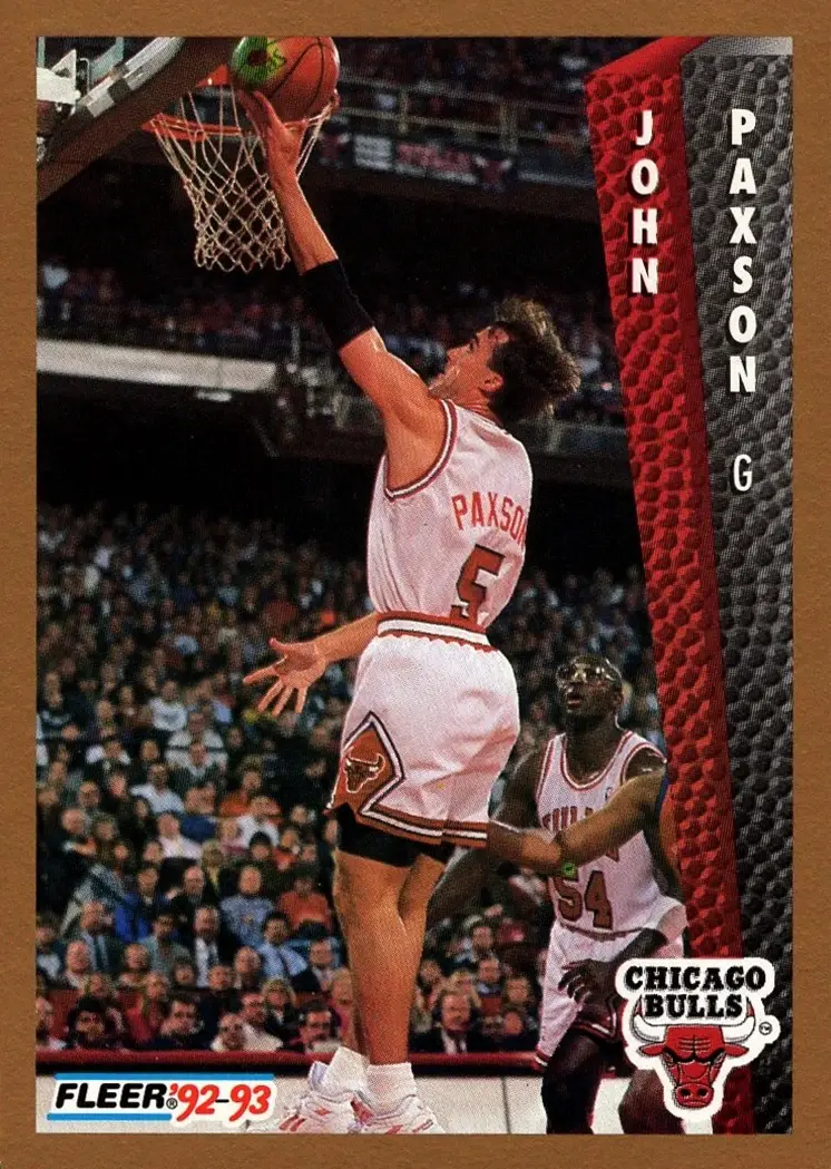 1992-93 Fleer #35 John Paxson