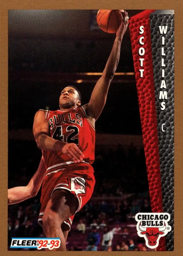 1992-93 Fleer #37 Scott Williams