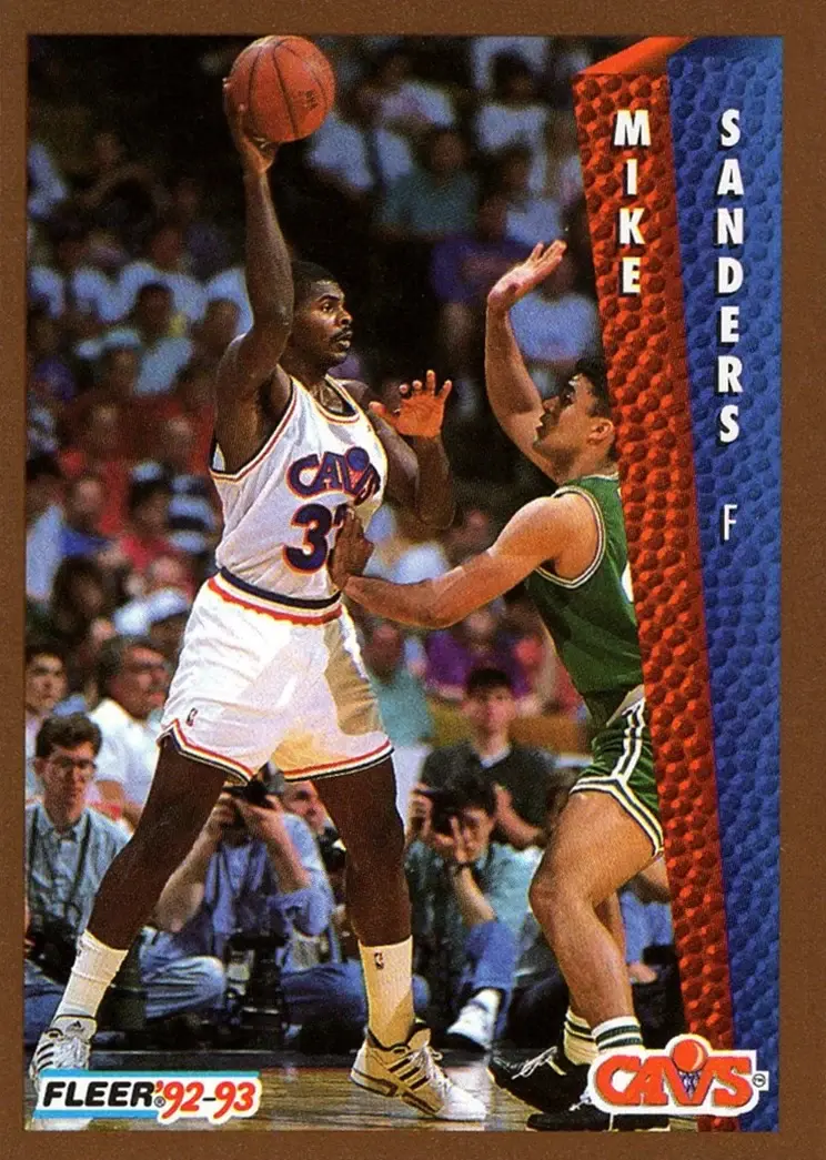 1992-93 Fleer #44 Mike Sanders