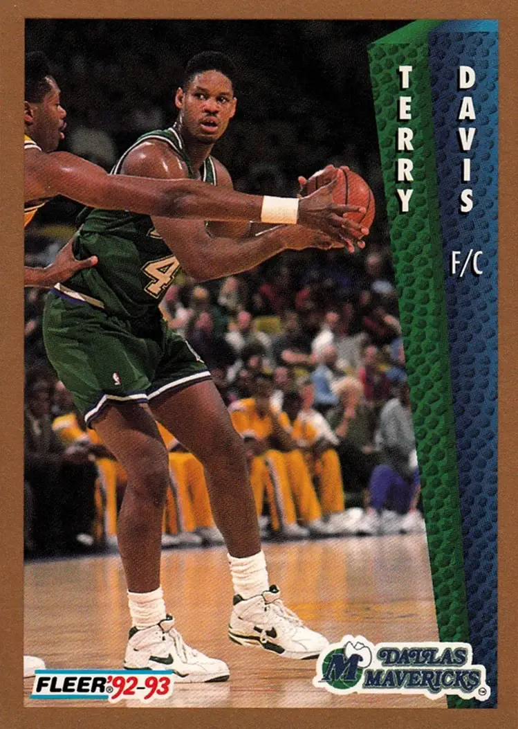 1992-93 Fleer #48 Terry Davis