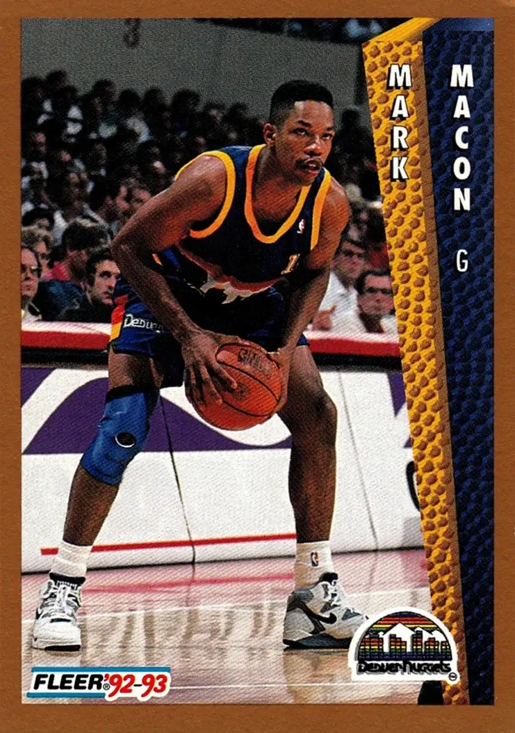 1992-93 Fleer #59 Mark Macon