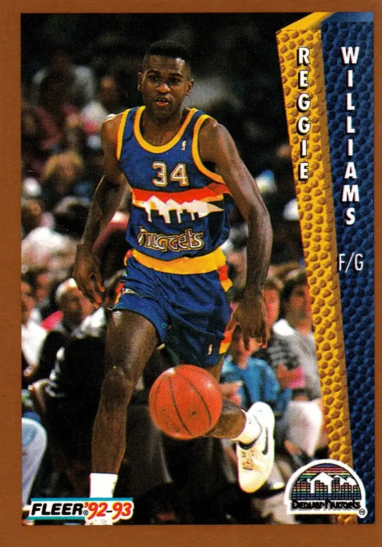1992-93 Fleer #61 Reggie WIlliams
