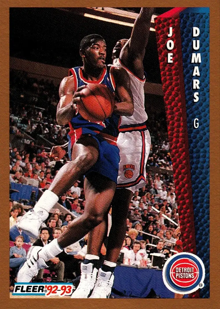 1992-93 Fleer #63 Joe Dumars