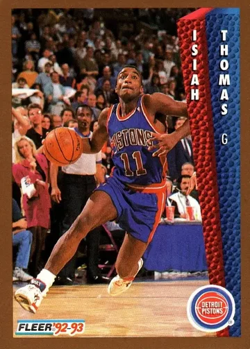 1992-93 Fleer #69 Isiah Thomas