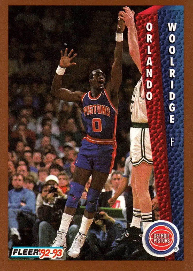 1992-93 Fleer #71 Orlando Woolridge