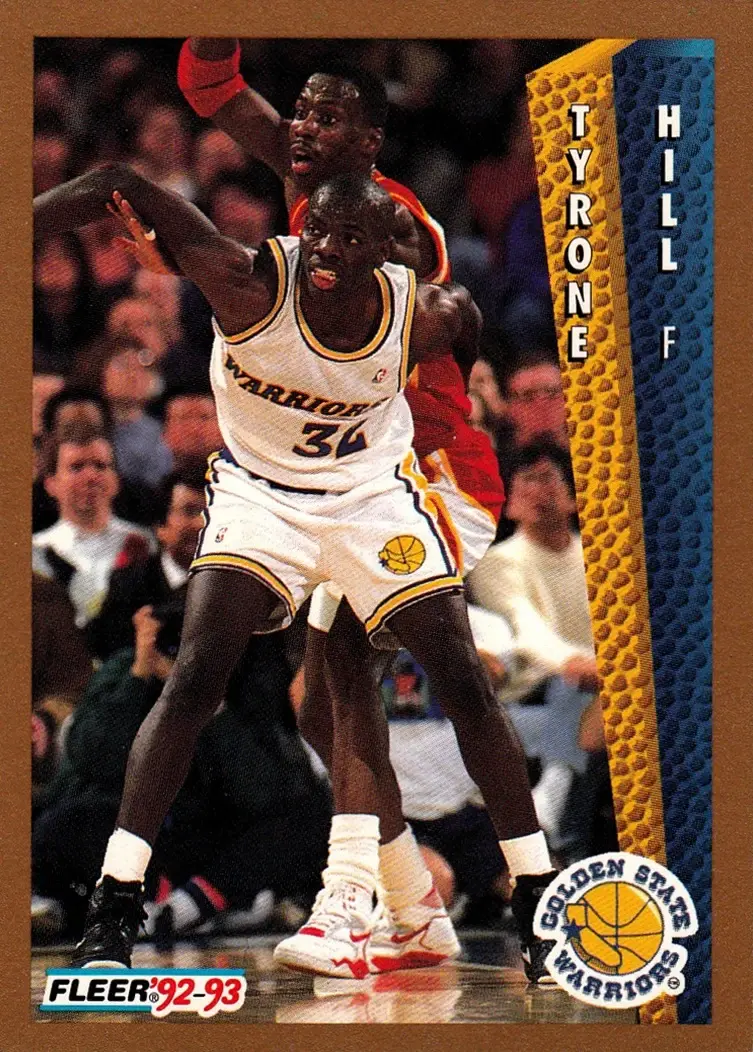 1992-93 Fleer #75 Tyrone Hill