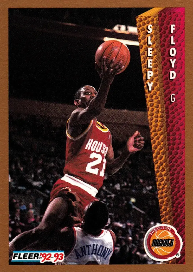 1992-93 Fleer #80 Sleepy Floyd
