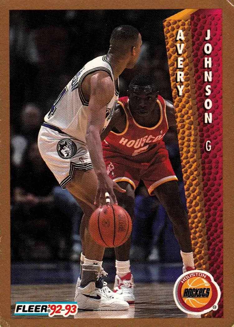 1992-93 Fleer #81 Avery Johnson