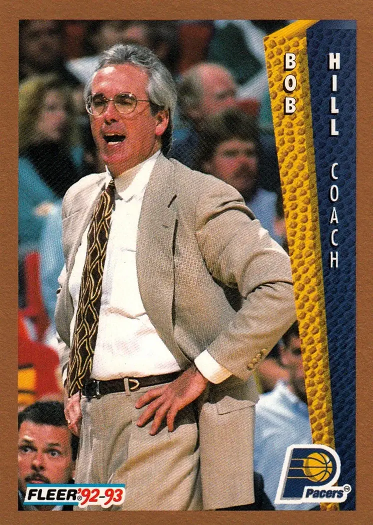 1992-93 Fleer #90 Bob Hill