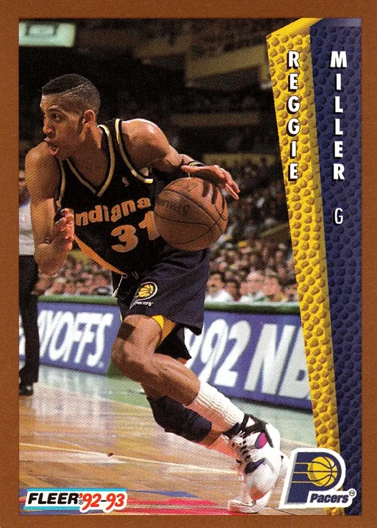 1992-93 Fleer #91 Reggie Miller