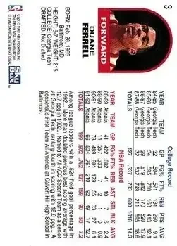 Back of Duane Ferrell