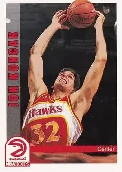 1992-93 Hoops #5 Jon Koncak