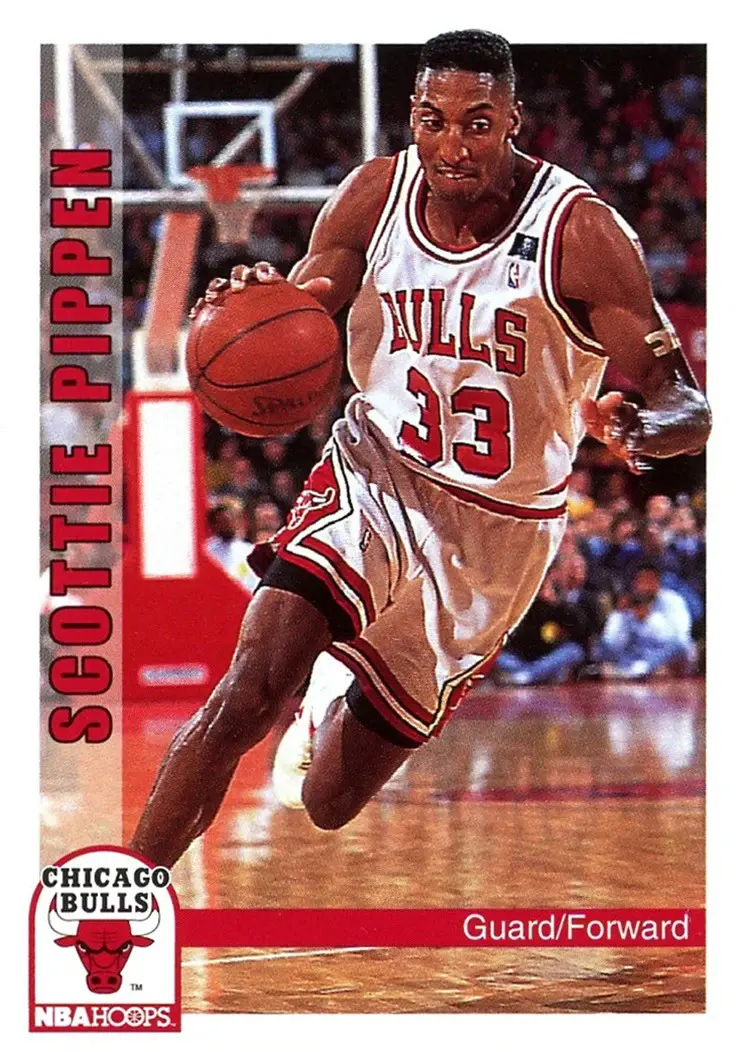 1992-93 Hoops #34 Scottie Pippen