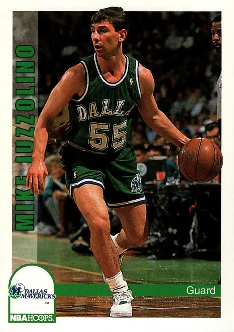 1992-93 Hoops #48 Mike Iuzzolino