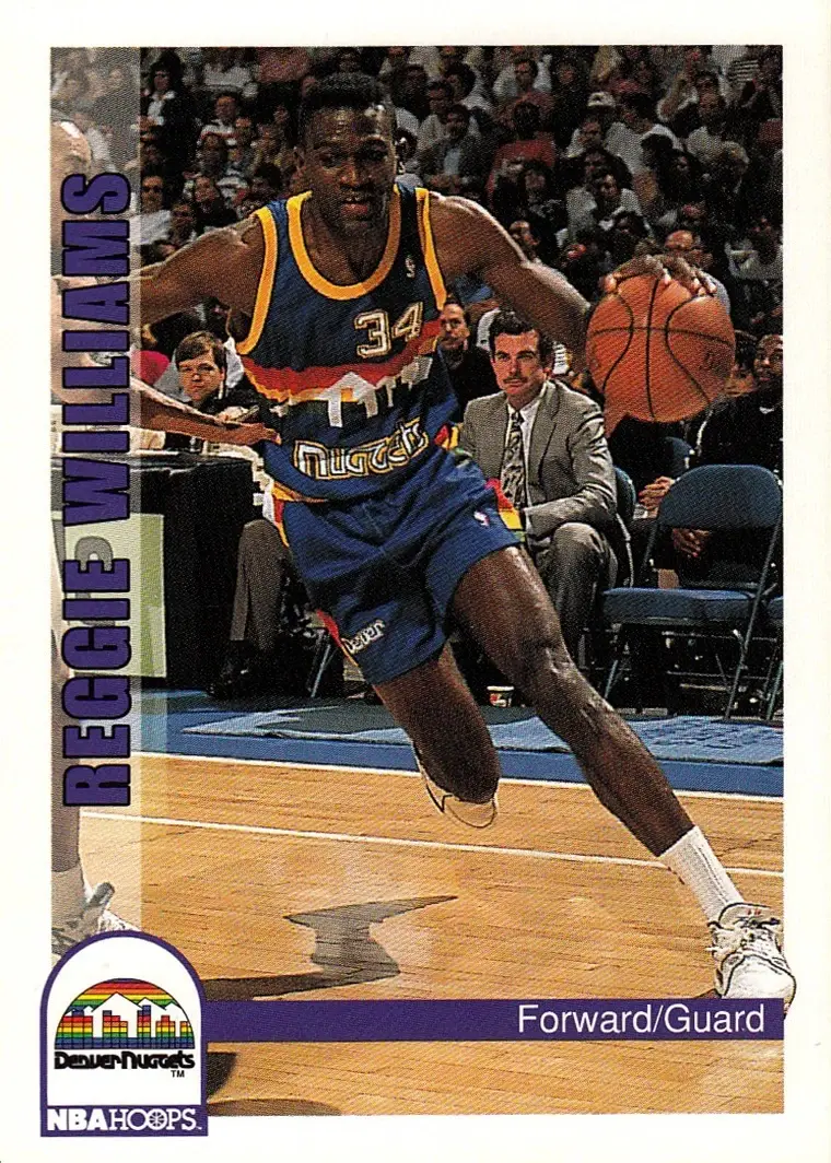 1992-93 Hoops #61 Reggie WIlliams