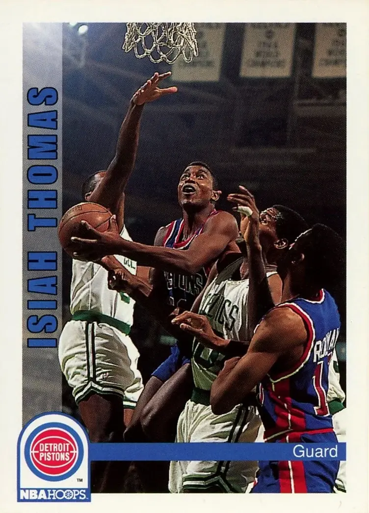 1992-93 Hoops #68 Isiah Thomas