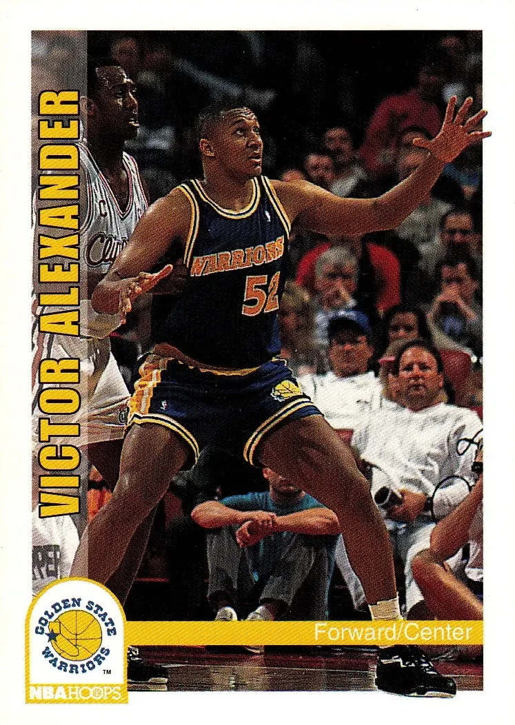 1992-93 Hoops #71 Victor Alexander