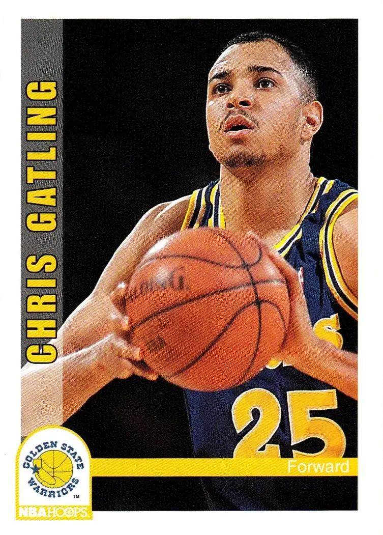 1992-93 Hoops #73 Chris Gatling