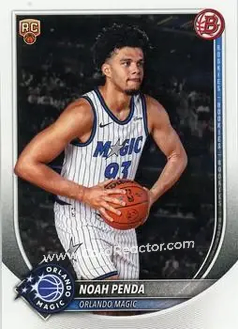 2025-26 Bowman #32 - Noah Penda - Orlando Magic - Front 2025-26 Bowman #32 - Noah Penda - Orlando Magic - Front