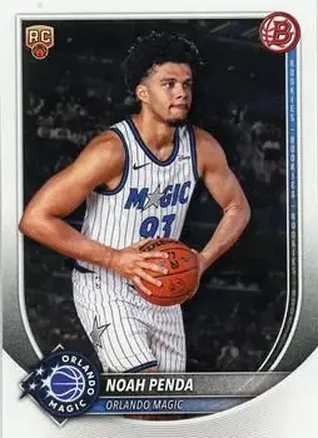 2025-26 Bowman #32 - Noah Penda - Orlando Magic 2025-26 Bowman #32 - Noah Penda - Orlando Magic