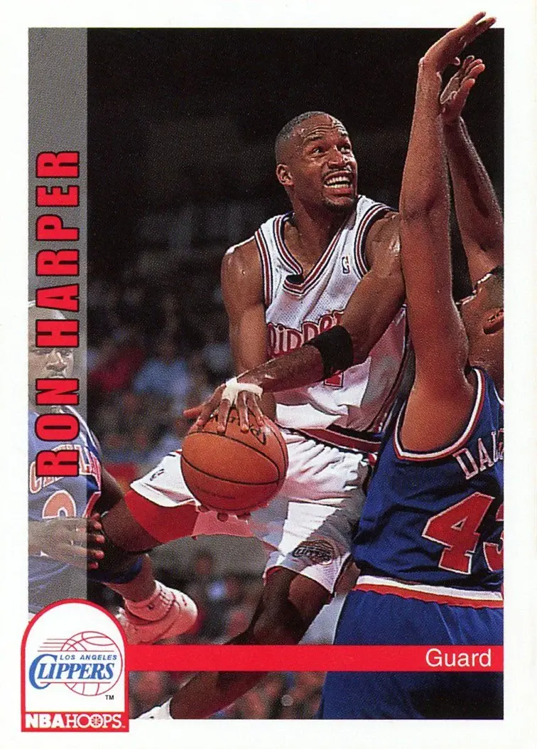 1992-93 Hoops #100 Ron Harper