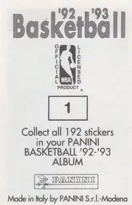 Back of Shaquille O'Neal