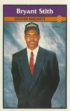 1992-93 Panini Stickers #4 Bryant Stith