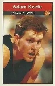 1992-93 Panini Stickers #6 Adam Keefe