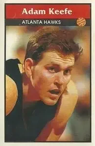1992-93 Panini Stickers #6 Adam Keefe