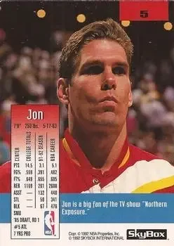 Back of Jon Koncak