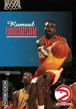 1992-93 SkyBox #7 Rumeal Robinson