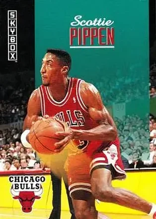 1992-93 SkyBox #35 - Scottie Pippen - Chicago Bulls