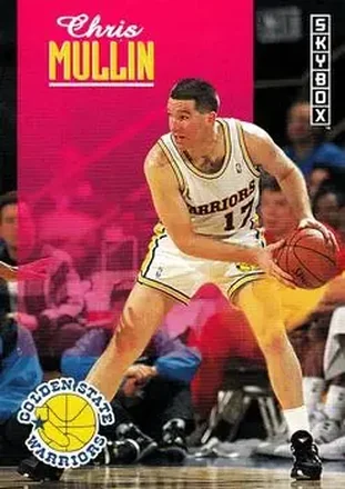 1992-93 SkyBox #83 - Chris Mullin - Golden State Warriors