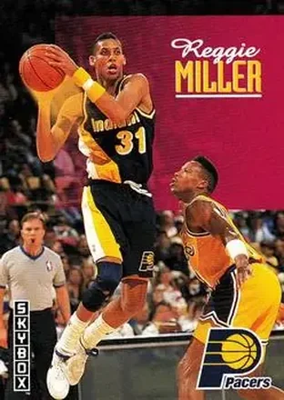 1992-93 SkyBox #97 - Reggie Miller - Indiana Pacers 1992-93 SkyBox #97 - Reggie Miller - Indiana Pacers