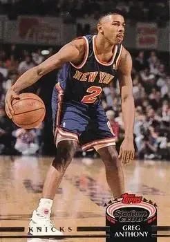 1992-93 Stadium Club #2 Greg Anthony