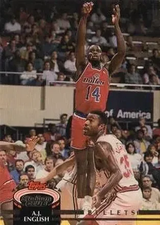 1992-93 Stadium Club #8 A.J. English