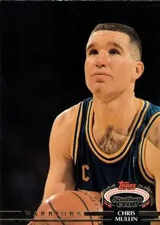 1992-93 Stadium Club #11 - Chris Mullin - Golden State Warriors
