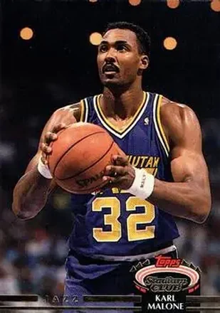 1992-93 Stadium Club #13 - Karl Malone - Utah Jazz