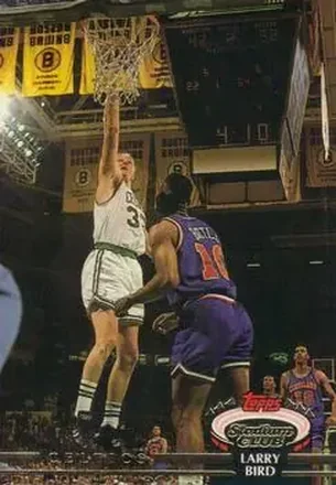 1992-93 Stadium Club #33 - Larry Bird - Boston Celtics