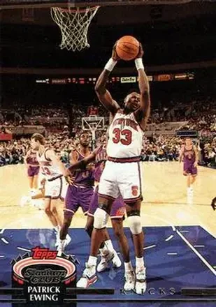 1992-93 Stadium Club #100 - Patrick Ewing - New York Knicks