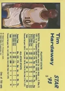 Back of Tim Hardaway