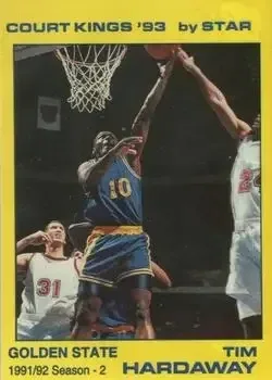 1992-93 Star Court Kings #6 Tim Hardaway